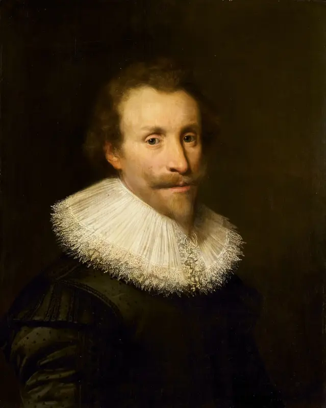 Portrait of a Man Wall Art by Jan Antonisz van Ravesteyn - High-Resolution Digital Print