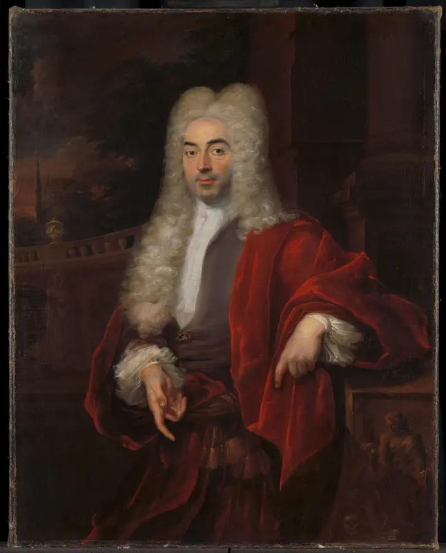 Portrait of a Man Wall Art by Cornelis Troost - High-Resolution Digital Print