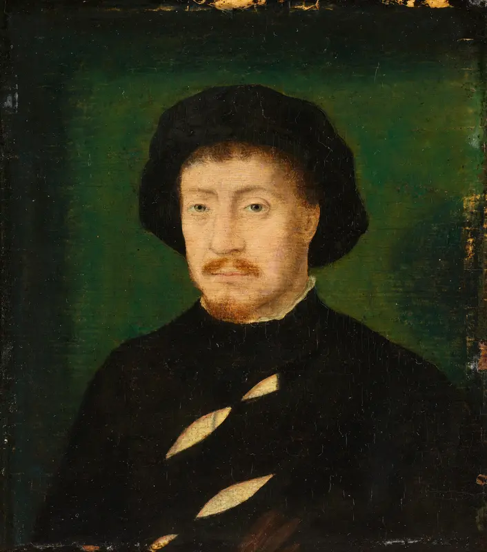 Portrait of a Man Wall Art by Corneille de la Haye named de Lyon - High-Resolution Digital Print