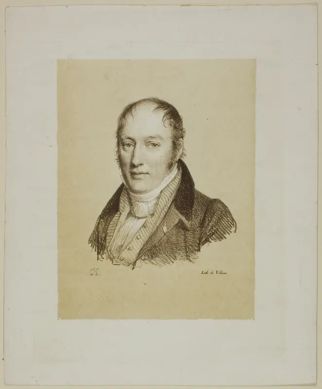 Portrait of a Man Wall Art by Jean Antoine Laurent - High-Resolution Digital Print