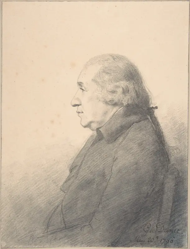 Portrait of a Man Wall Art by George Dance - High-Resolution Digital Print