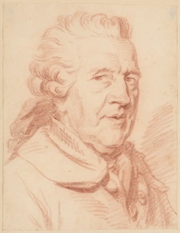 Portrait of a Man Wall Art by Anonymous, French, 18th century - High-Resolution Digital Print