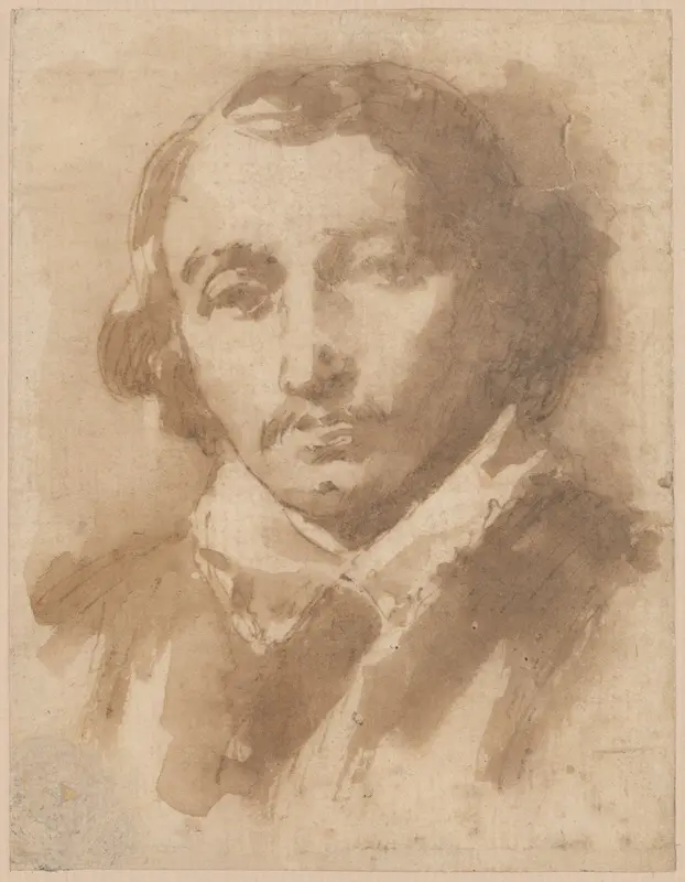 Portrait of a man Wall Art by Anonymous, Italian, 19th century - High-Resolution Digital Print