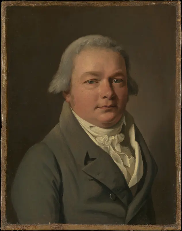 Portrait of a Man Wall Art by Louis Léopold Boilly - High-Resolution Digital Print