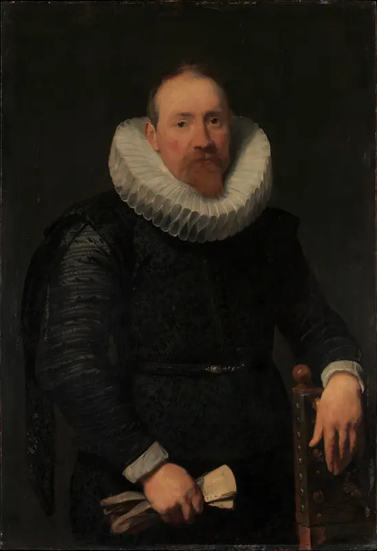 Portrait of a Man Wall Art by Anthony van Dyck - High-Resolution Digital Print