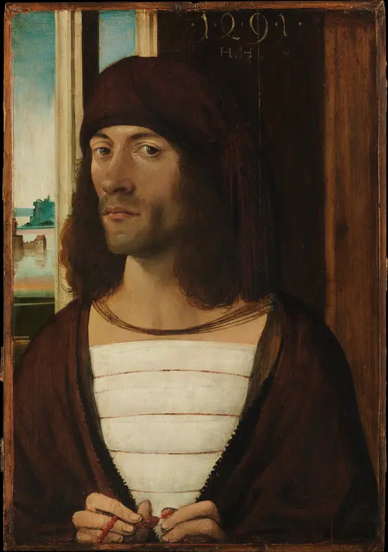 Portrait of a Man Wall Art by German (Nuremberg) Painter - High-Resolution Digital Print