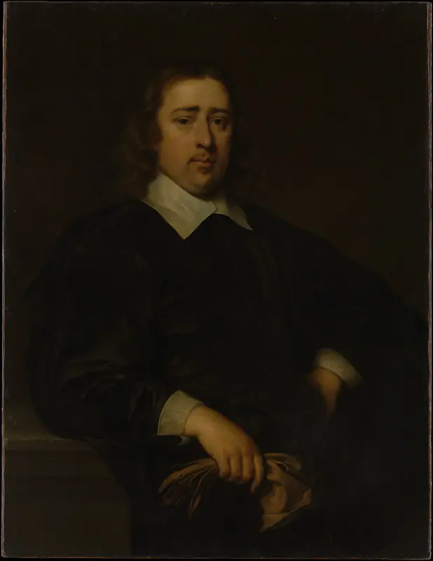 Portrait of a Man Wall Art by Cornelis Jonson van Ceulen the Elder - High-Resolution Digital Print