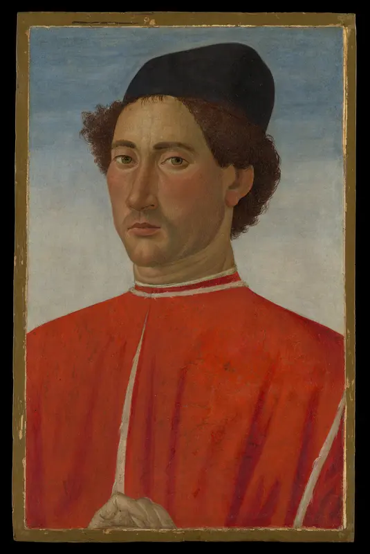 Portrait of a Man Wall Art by Cosimo Rosselli - High-Resolution Digital Print