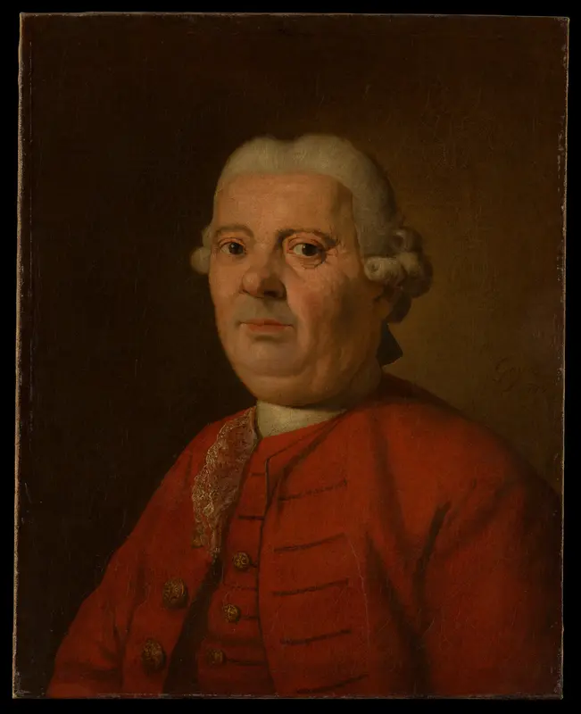Portrait of a Man Wall Art by Italian Painter - High-Resolution Digital Print
