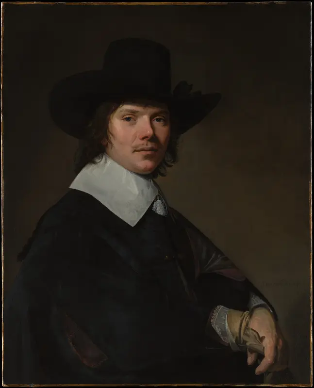 Portrait of a Man Wall Art by Johannes Verspronck - High-Resolution Digital Print