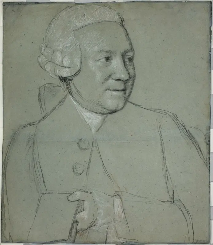 Portrait of a Man Holding a Book, Turned to the Right