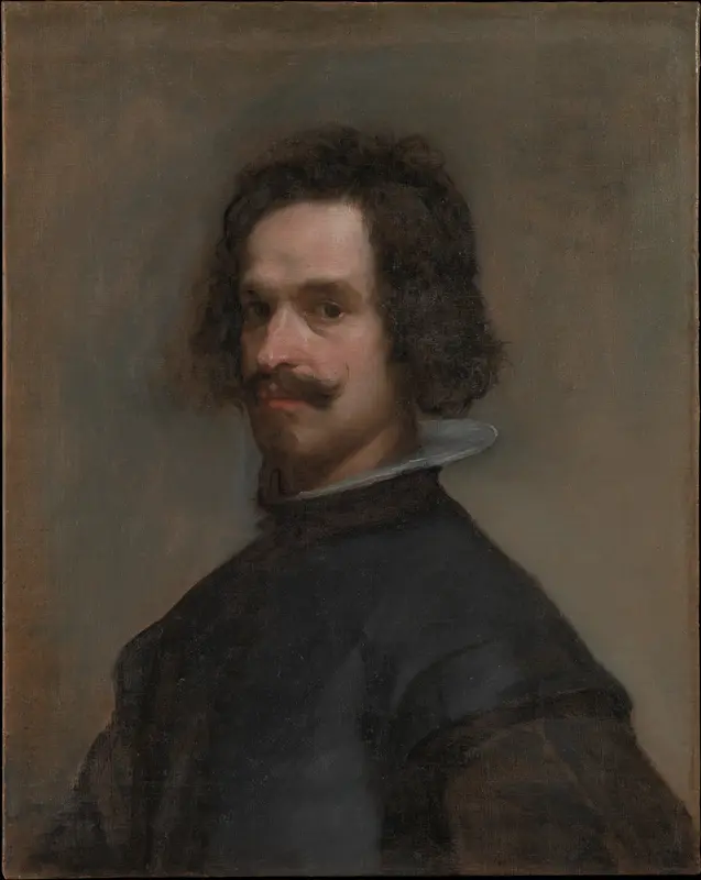 Portrait of a Man, Possibly a Self-Portrait Wall Art by Velázquez (Diego Rodríguez de Silva y Velázquez) - High-Resolution Digital Print