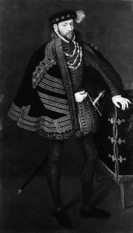 Portrait of a Man, Possibly Ottavio Farnese (1524–1586), Duke of Parma and Piacenza Wall Art by Anthonis Mor van Dashorst - High-Resolution Digital Print