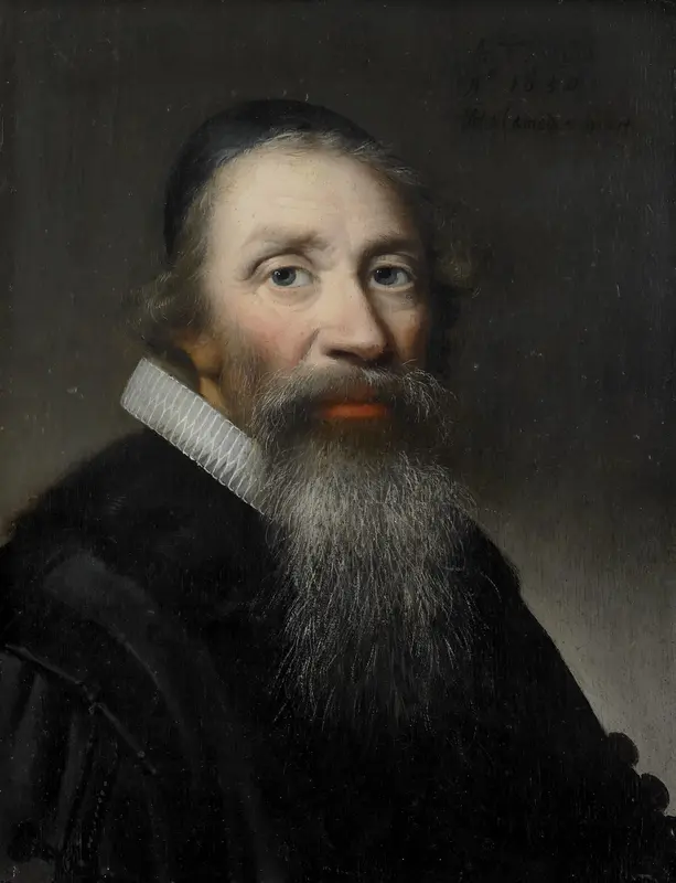 Portrait of a Man, probably a Clergyman Wall Art by Unknown - High-Resolution Digital Print