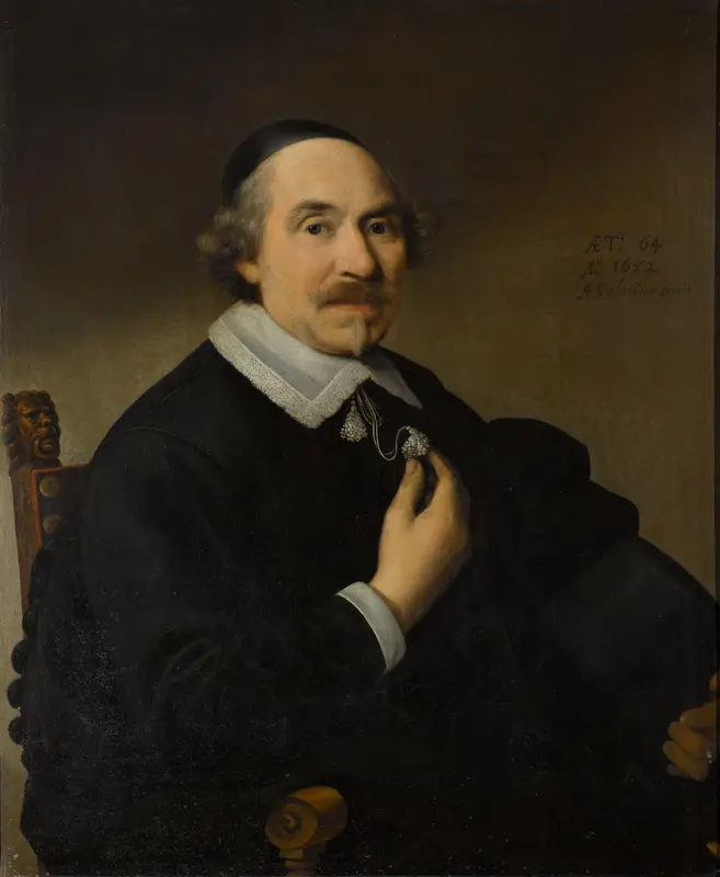 Portrait of a Man, probably Pieter Anthonisz van Bronckhorst (1588-1661) Wall Art by Unknown - High-Resolution Digital Print