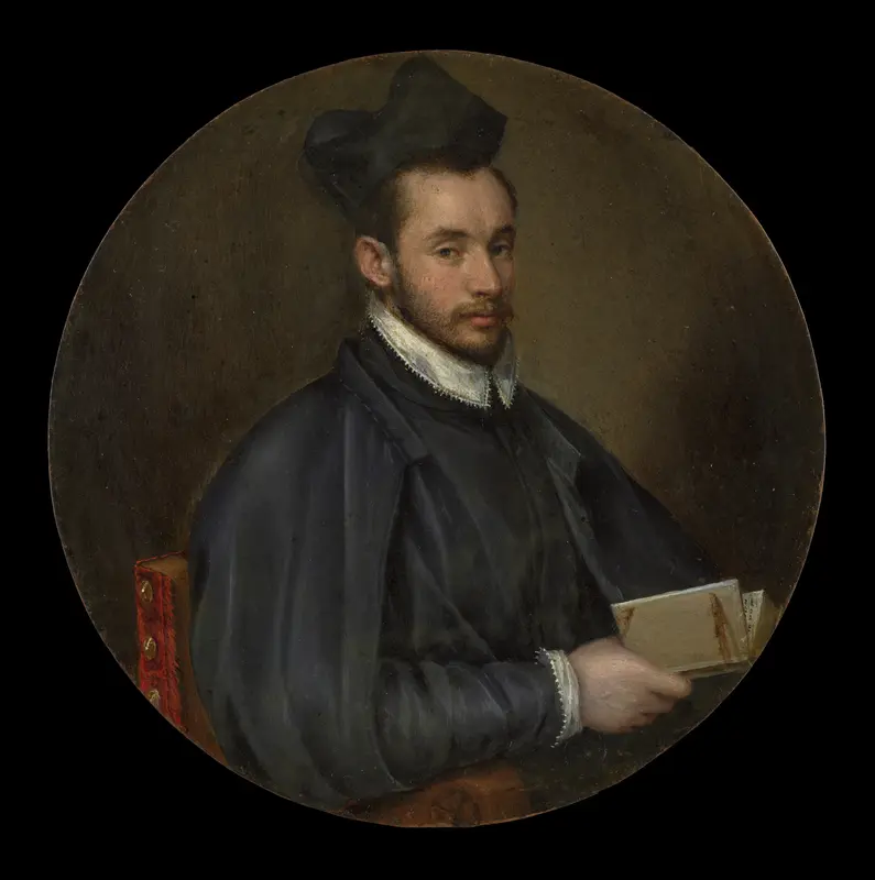 Portrait of a Prelate Wall Art by Lavinia Fontana - High-Resolution Digital Print