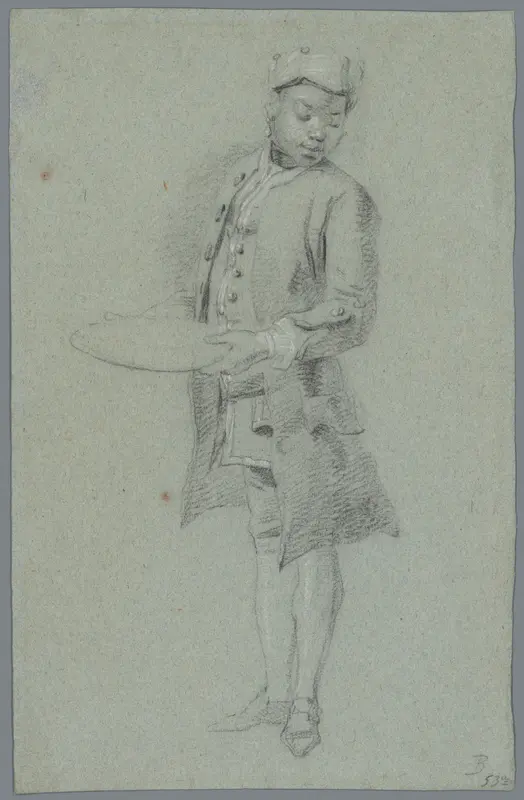 Portrait of a Servant Wall Art by Hendrik Pothoven - High-Resolution Digital Print