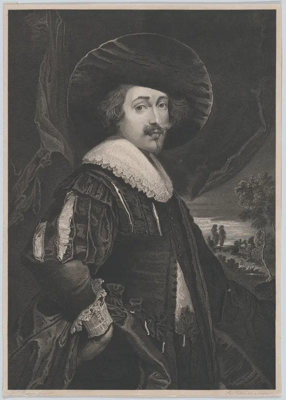 Portrait of a Spanish officer Wall Art by James Fittler - High-Resolution Digital Print