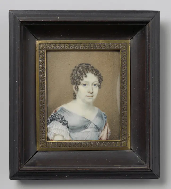 Portrait of a Woman Wall Art by Joseph Charles de Haen - High-Resolution Digital Print