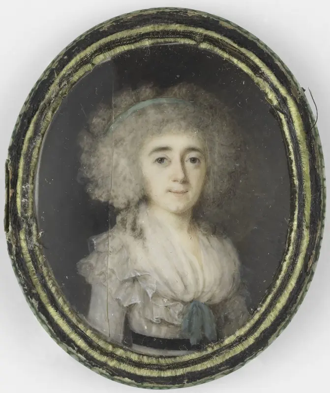 Portrait of a Woman Wall Art by Anthonie Joseph Helant - High-Resolution Digital Print