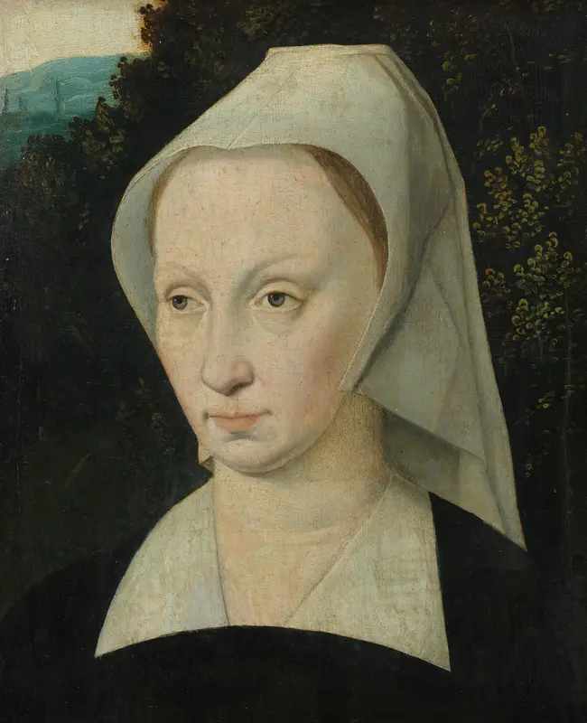 Portrait of a woman Wall Art by anonymous - High-Resolution Digital Print