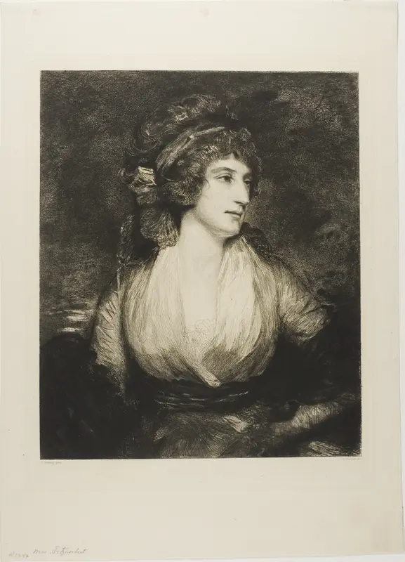Portrait of a Woman Wall Art by Charles Albert Waltner - High-Resolution Digital Print