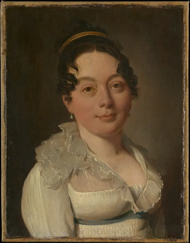 Portrait of a Woman Wall Art by Louis Léopold Boilly - High-Resolution Digital Print