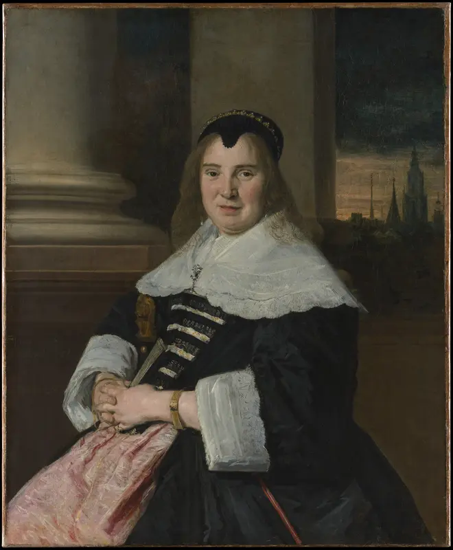 Portrait of a Woman Wall Art by Frans Hals - High-Resolution Digital Print