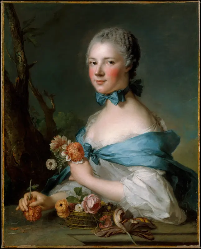 Portrait of a Woman Wall Art by Jean Marc Nattier - High-Resolution Digital Print