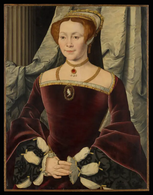 Portrait of a Woman Wall Art by Netherlandish Painter - High-Resolution Digital Print