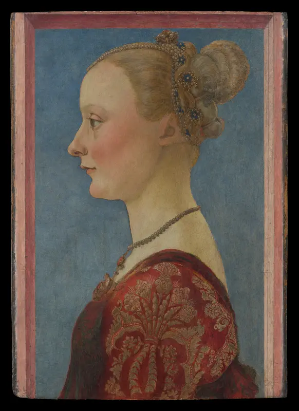 Portrait of a Woman Wall Art by Piero del Pollaiuolo (Piero di Jacopo Benci) - High-Resolution Digital Print