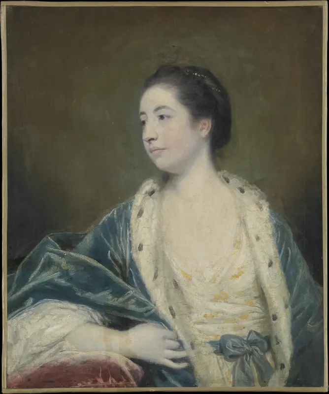 Portrait of a Woman Wall Art by Sir Joshua Reynolds - High-Resolution Digital Print