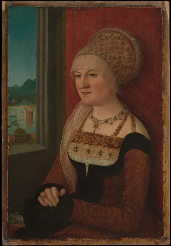 Portrait of a Woman Wall Art by Bernhard Strigel - High-Resolution Digital Print