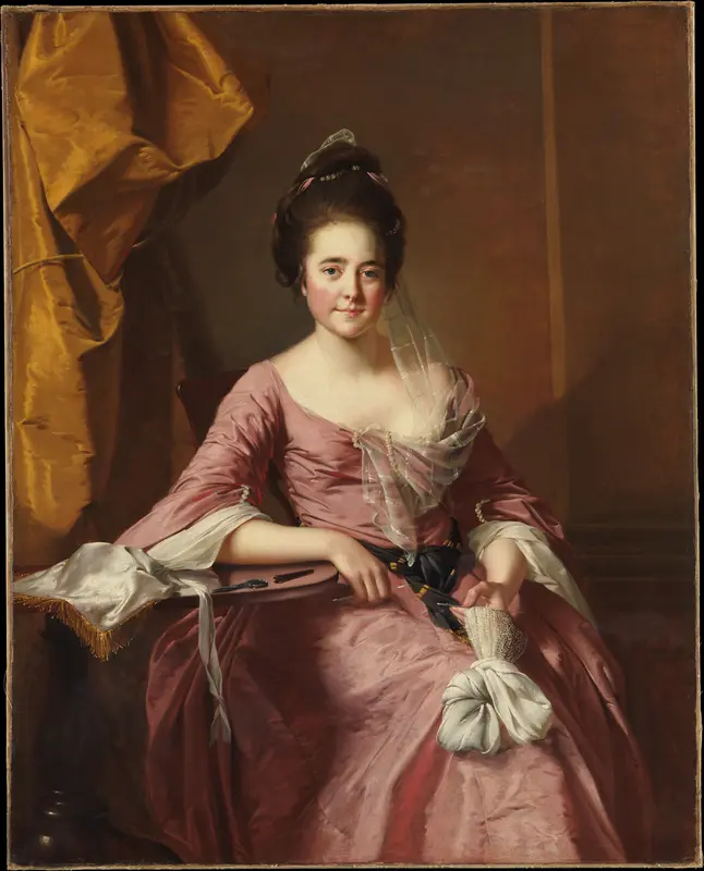 Portrait of a Woman Wall Art by Joseph Wright (Wright of Derby) - High-Resolution Digital Print