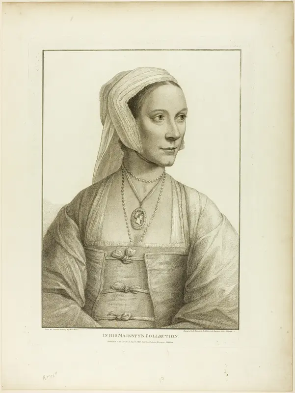 Portrait of a Woman Facing Right