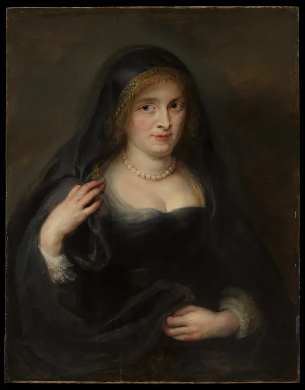 Portrait of a Woman, Probably Susanna Lunden (Susanna Fourment, 1599–1628) Wall Art by Peter Paul Rubens - High-Resolution Digital Print