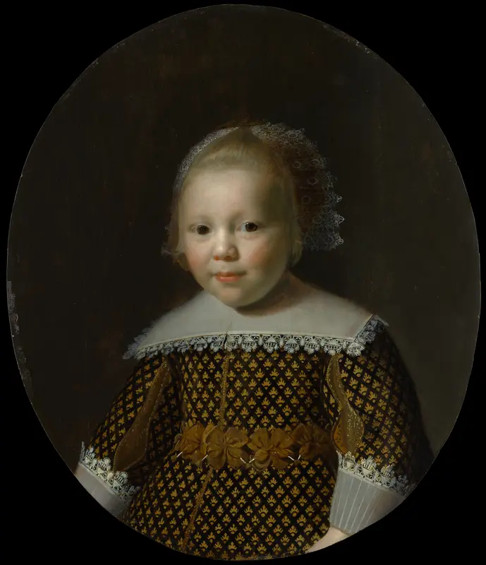 Portrait of a Young Boy Wall Art by Paulus Moreelse - High-Resolution Digital Print