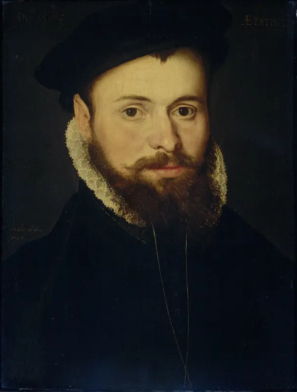 Portrait of a young Man Wall Art by Unknown - High-Resolution Digital Print