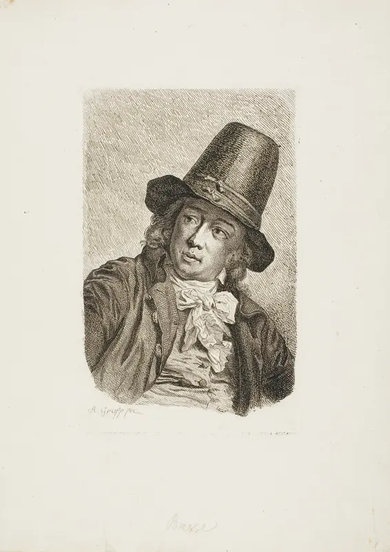 Portrait of Abraham Bosse Wall Art by Anton Graff - High-Resolution Digital Print
