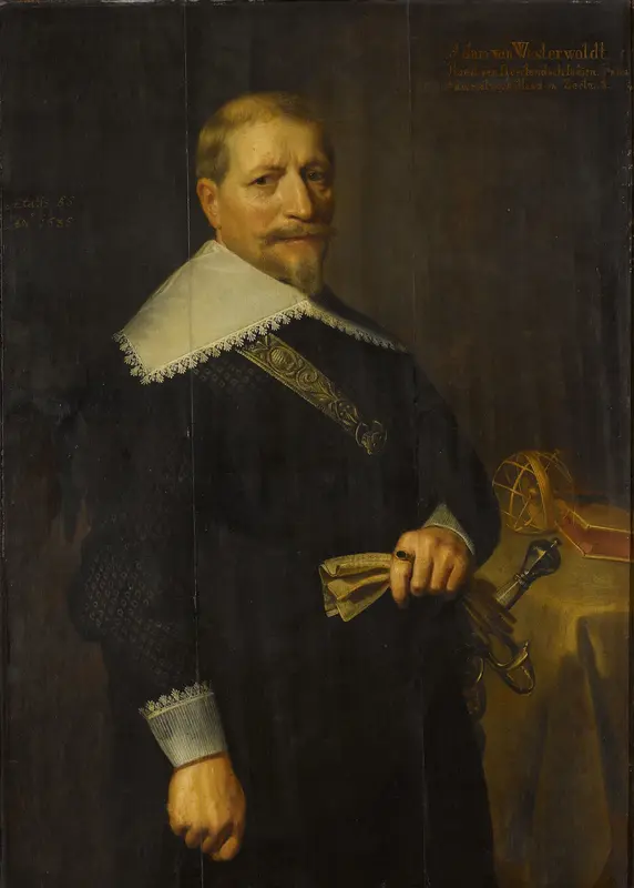 Portrait of Adam van Westerwolt (1580-1639) Wall Art by anonymous - High-Resolution Digital Print