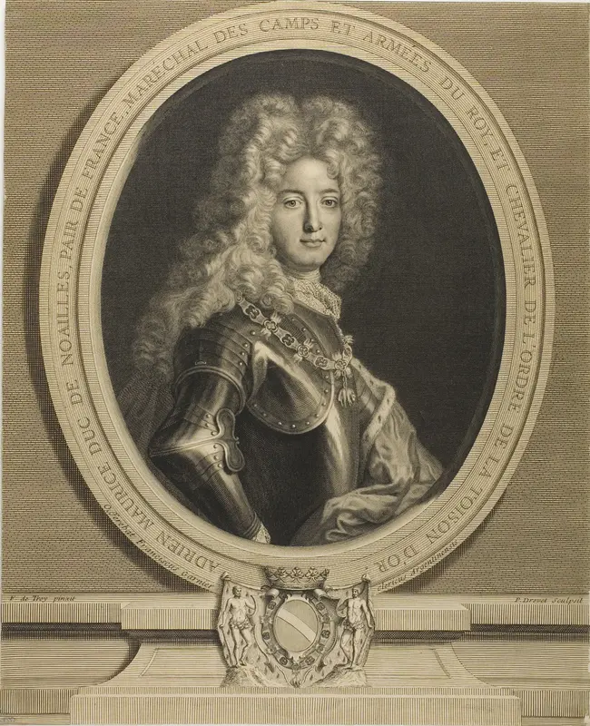 Portrait of Adrien-Maurice, Duke of Noailles
