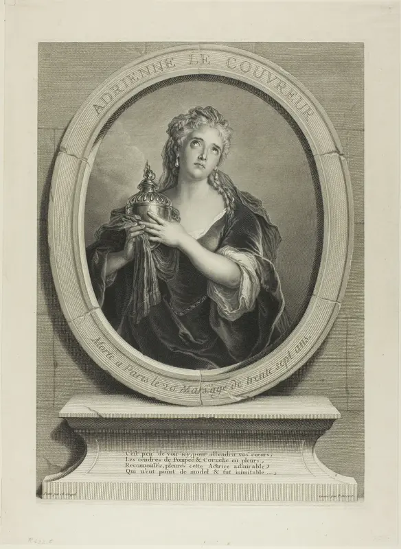 Portrait of Adrienne Le Couvreur
