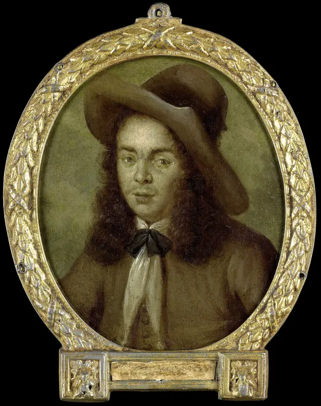 Portrait of Aernout van Overbeke, Explorer and Poet Wall Art by Jan Maurits Quinkhard - High-Resolution Digital Print