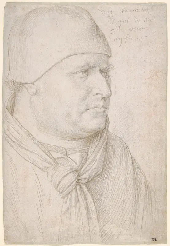 Portrait of Alain de Coëtivy (1407–1474) Wall Art by Jean Fouquet - High-Resolution Digital Print