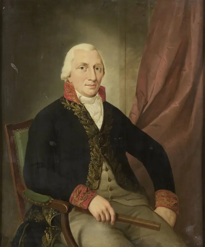 Portrait of Albertus Henricus Wiese, Governor-General of the Dutch East Indies Wall Art by Unknown - High-Resolution Digital Print