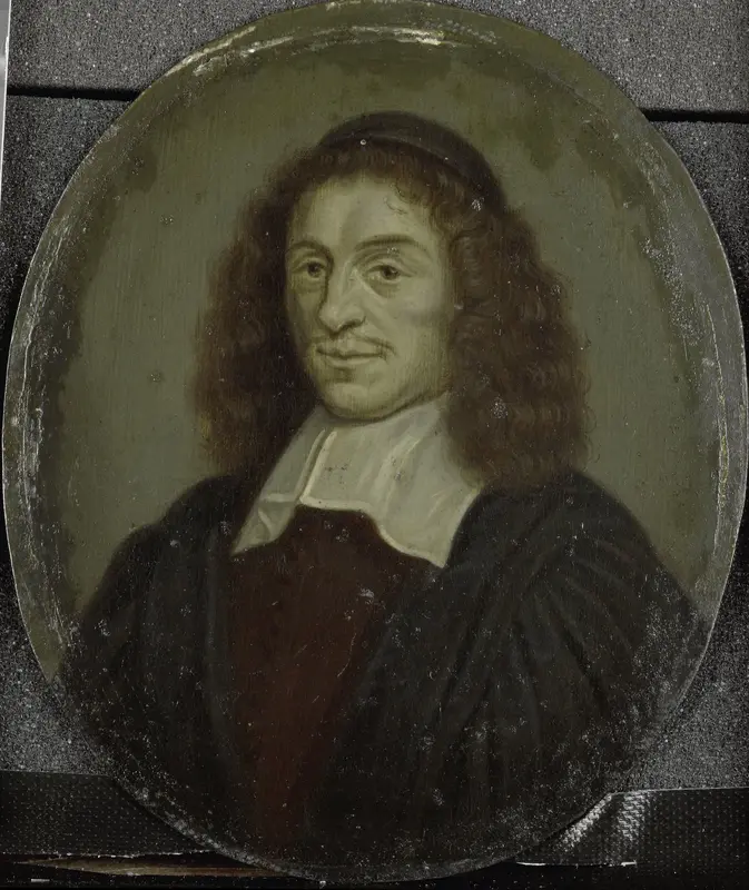 Portrait of Alexander Morus, Professor at Amsterdam Wall Art by Arnoud van Halen - High-Resolution Digital Print