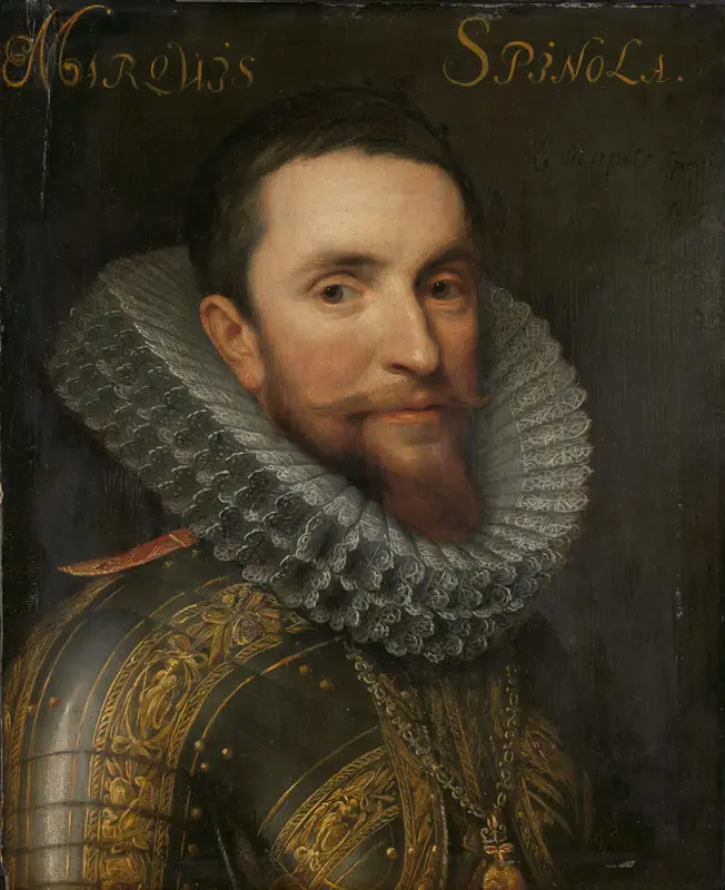 Portrait of Ambrogio Spinola (1569-1630) Wall Art by Unknown - High-Resolution Digital Print
