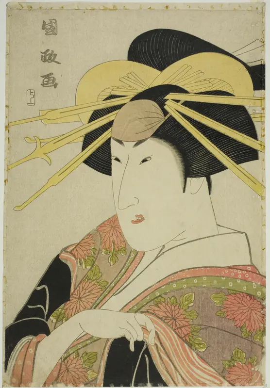 Portrait of an Actor in Female Dress