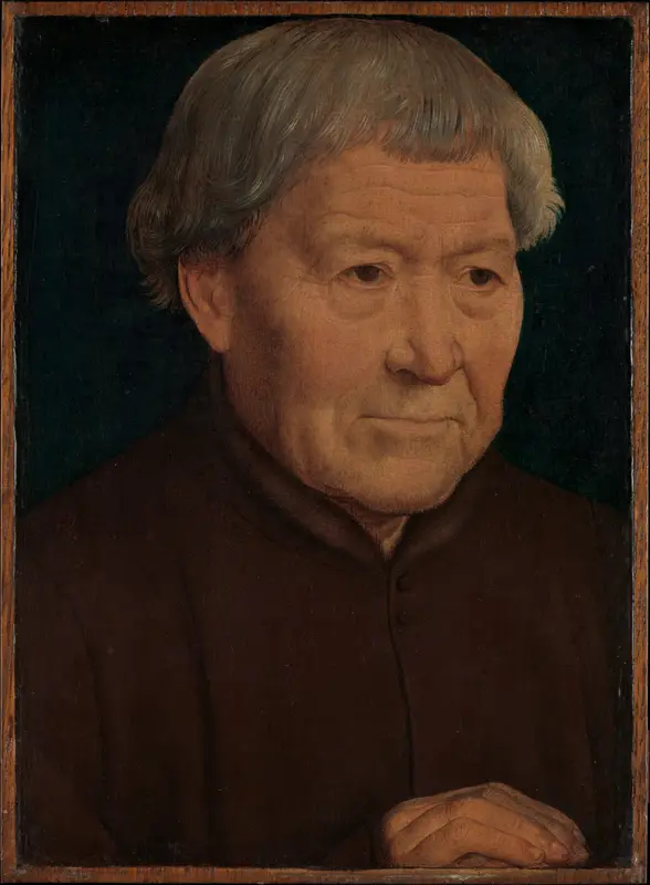 Portrait of an Old Man Wall Art by Hans Memling - High-Resolution Digital Print