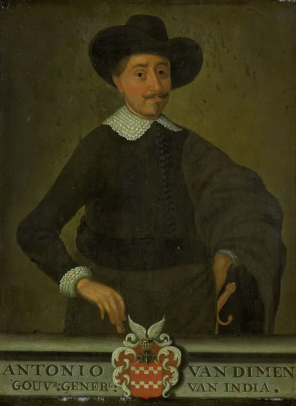 Portrait of Antonio van Diemen, Governor-General of the Dutch East Indies Wall Art by anonymous - High-Resolution Digital Print